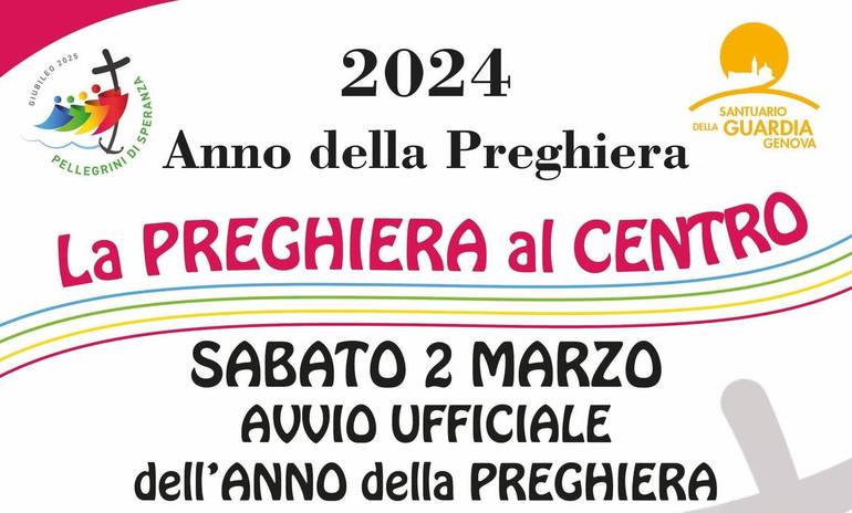 Verso il Giubileo 2025 – Al Santuario N. S. della Guardia sabato 2
