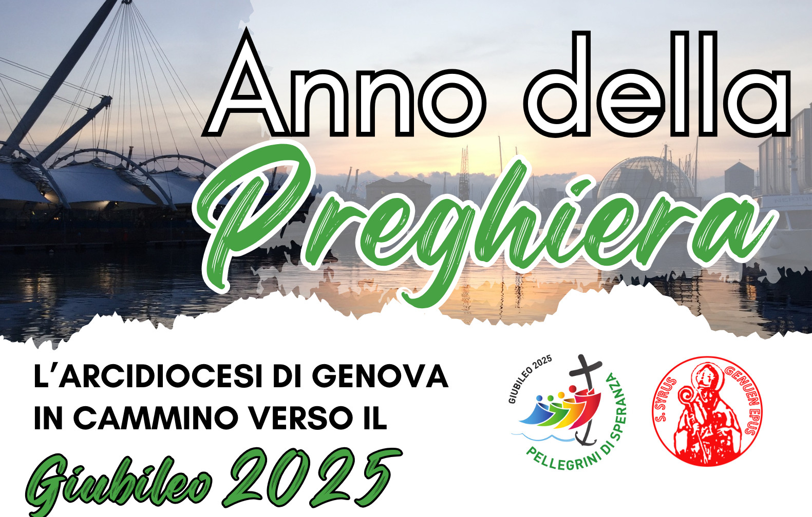 Il manifesto dell’Anno della Preghiera in Diocesi – Arcidiocesi di Genova
